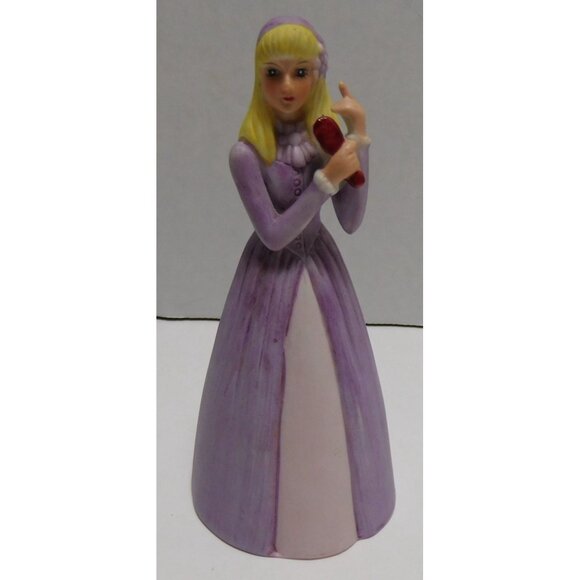 Rapunzel Figurine Porcelain Bell  5.5" Collectible - Picture 1 of 5